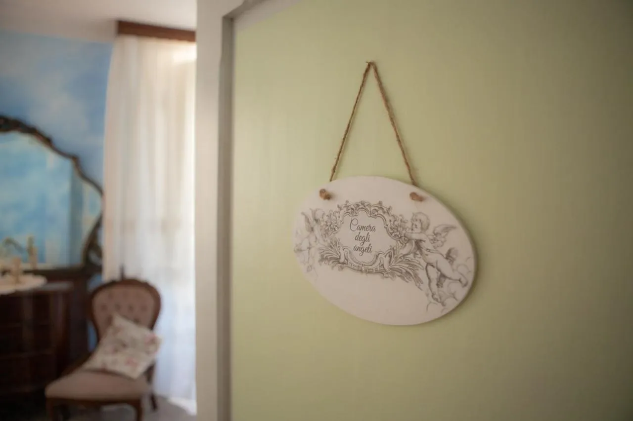 La targa sulla porta