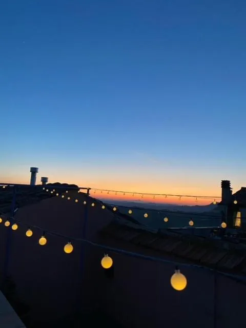 La terrazza al tramonto